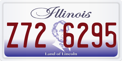 IL license plate Z726295