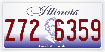 IL license plate Z726359