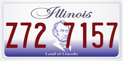 IL license plate Z727157