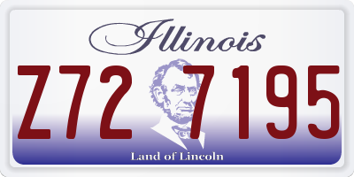 IL license plate Z727195