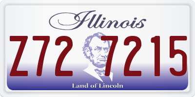 IL license plate Z727215