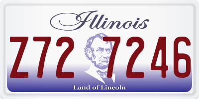 IL license plate Z727246