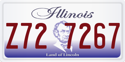 IL license plate Z727267