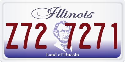 IL license plate Z727271