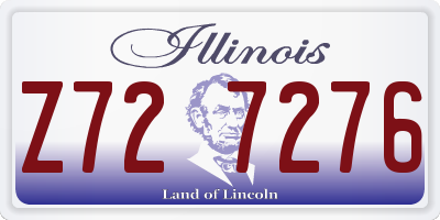 IL license plate Z727276