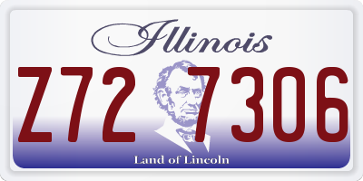 IL license plate Z727306