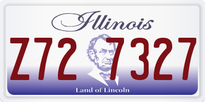 IL license plate Z727327