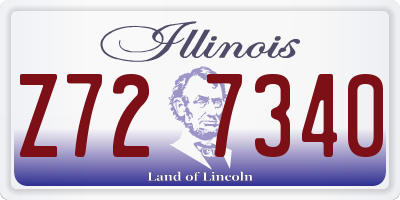 IL license plate Z727340