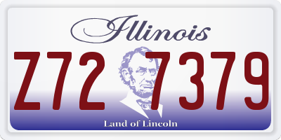 IL license plate Z727379
