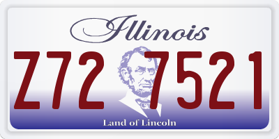 IL license plate Z727521