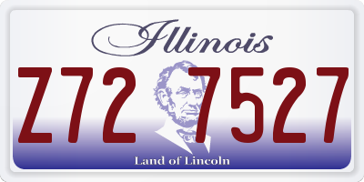 IL license plate Z727527