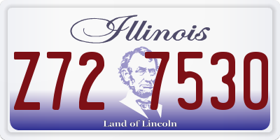 IL license plate Z727530