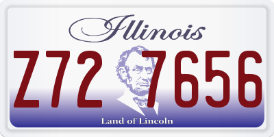 IL license plate Z727656