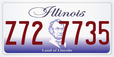 IL license plate Z727735