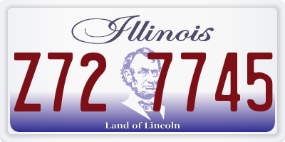 IL license plate Z727745