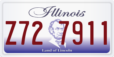 IL license plate Z727911