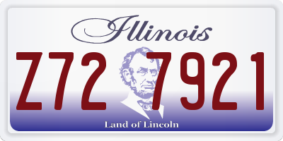 IL license plate Z727921
