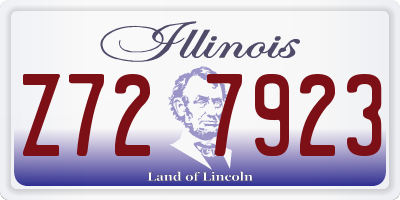 IL license plate Z727923