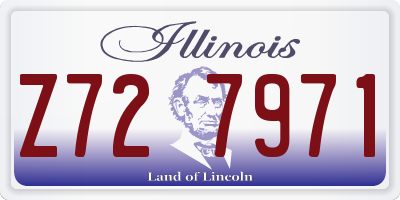 IL license plate Z727971