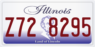 IL license plate Z728295