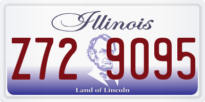 IL license plate Z729095