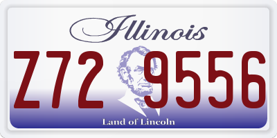 IL license plate Z729556
