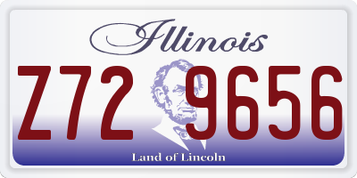 IL license plate Z729656
