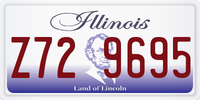 IL license plate Z729695