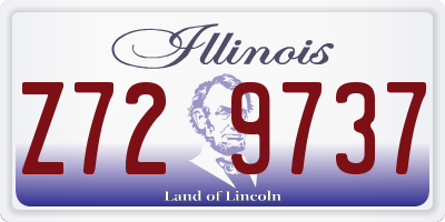 IL license plate Z729737
