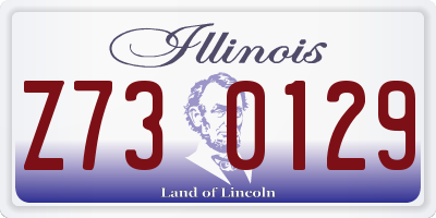 IL license plate Z730129