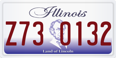 IL license plate Z730132