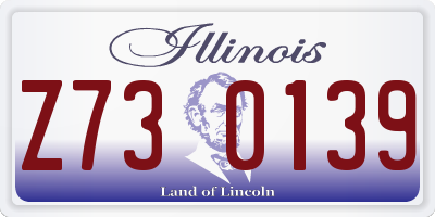 IL license plate Z730139