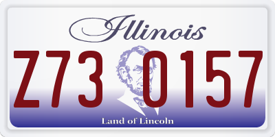 IL license plate Z730157
