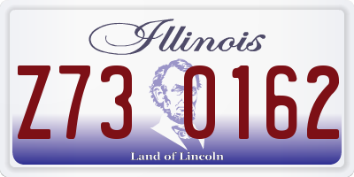 IL license plate Z730162