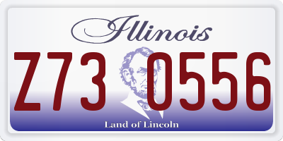 IL license plate Z730556