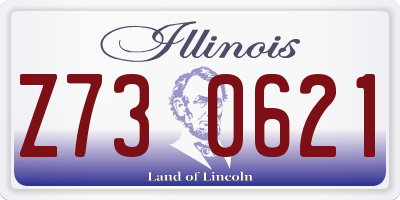 IL license plate Z730621