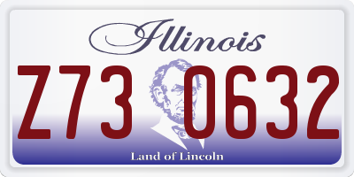 IL license plate Z730632