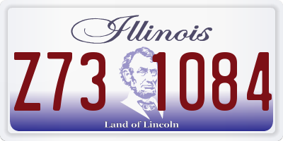 IL license plate Z731084