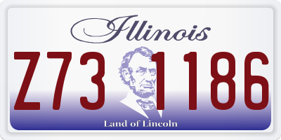 IL license plate Z731186