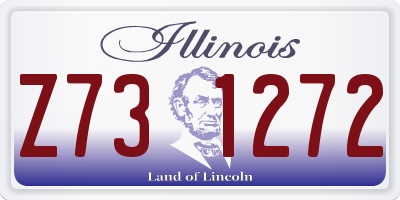 IL license plate Z731272