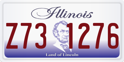 IL license plate Z731276