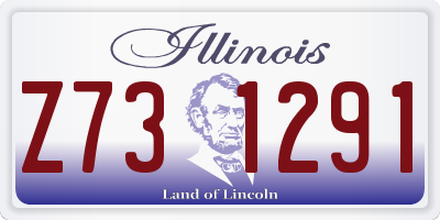 IL license plate Z731291