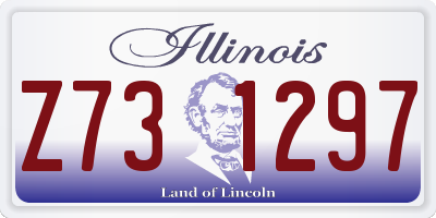 IL license plate Z731297