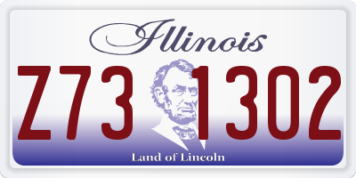 IL license plate Z731302