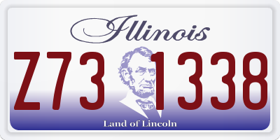 IL license plate Z731338