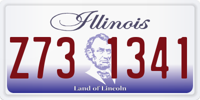 IL license plate Z731341