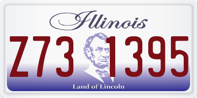 IL license plate Z731395