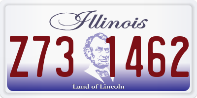 IL license plate Z731462