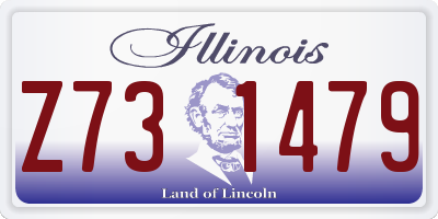 IL license plate Z731479