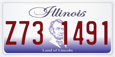 IL license plate Z731491